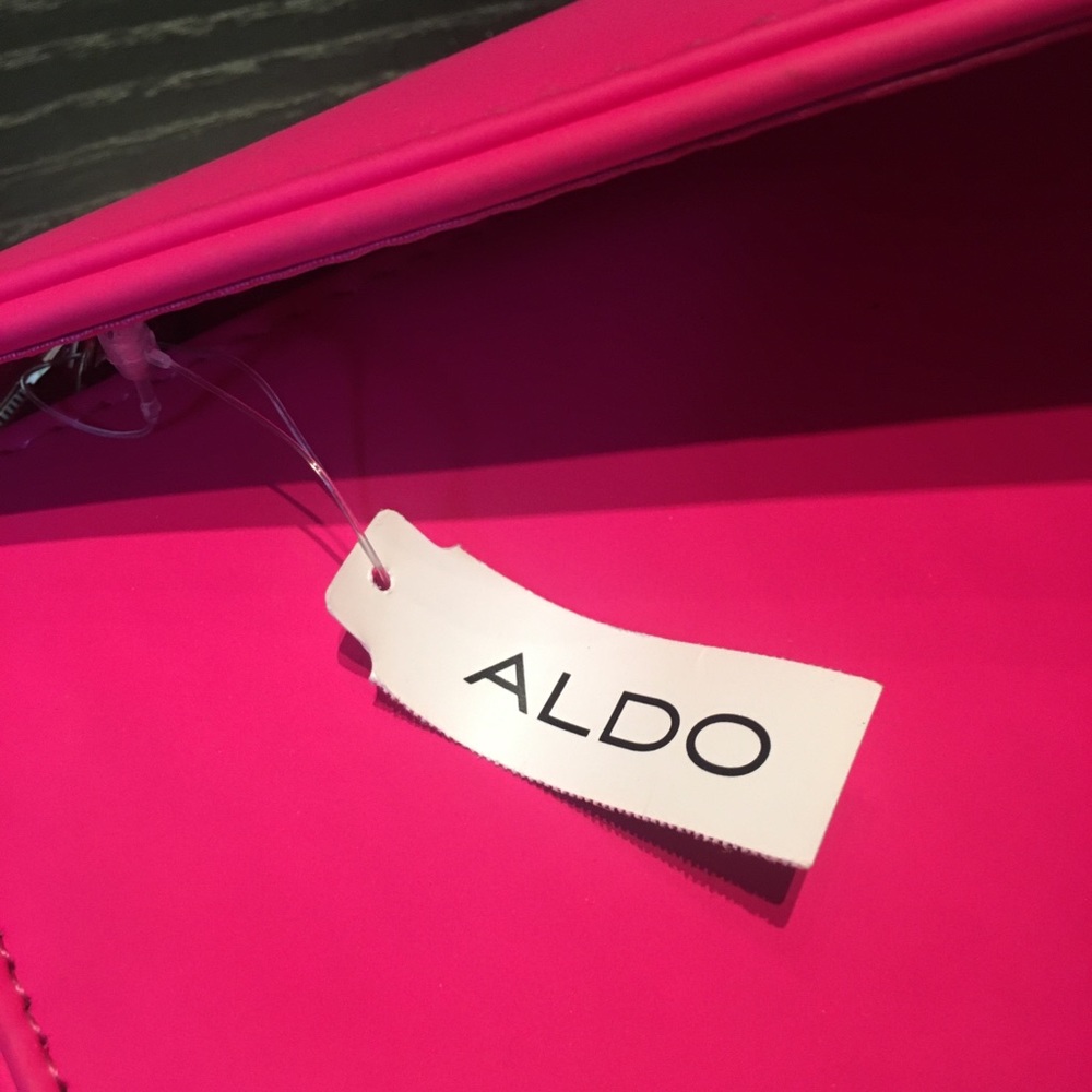 NWT Hot Pink Aldo Envelope Clutch